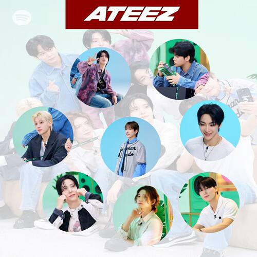 ATEEZ 2026新款专辑应媛 马口铁徽章 吧唧韩星周边礼品