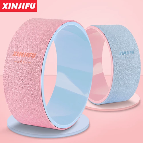 Подлинное йога заднее изгибающее артефакт йога кружок йога оборудование пилат кружок красивые ноги тонкий плечо на спине йога кольцо