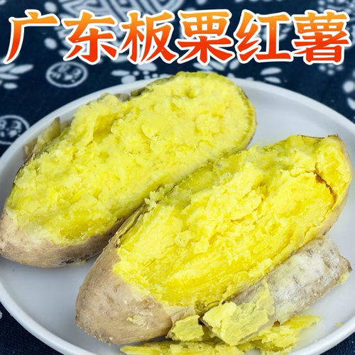 正宗潮汕农家新鲜自种黄心板栗红薯粉糯香甜番薯地瓜现挖现发山芋