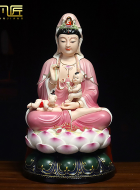 送子观音龙凤求子观音神像