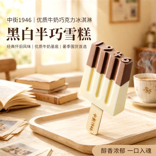 中街1946牛乳巧克力冰淇淋