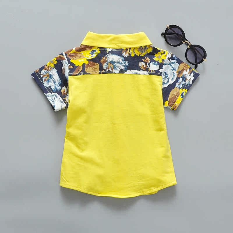 Chemise garcon à manche courte - Ref 2077522 Image 3