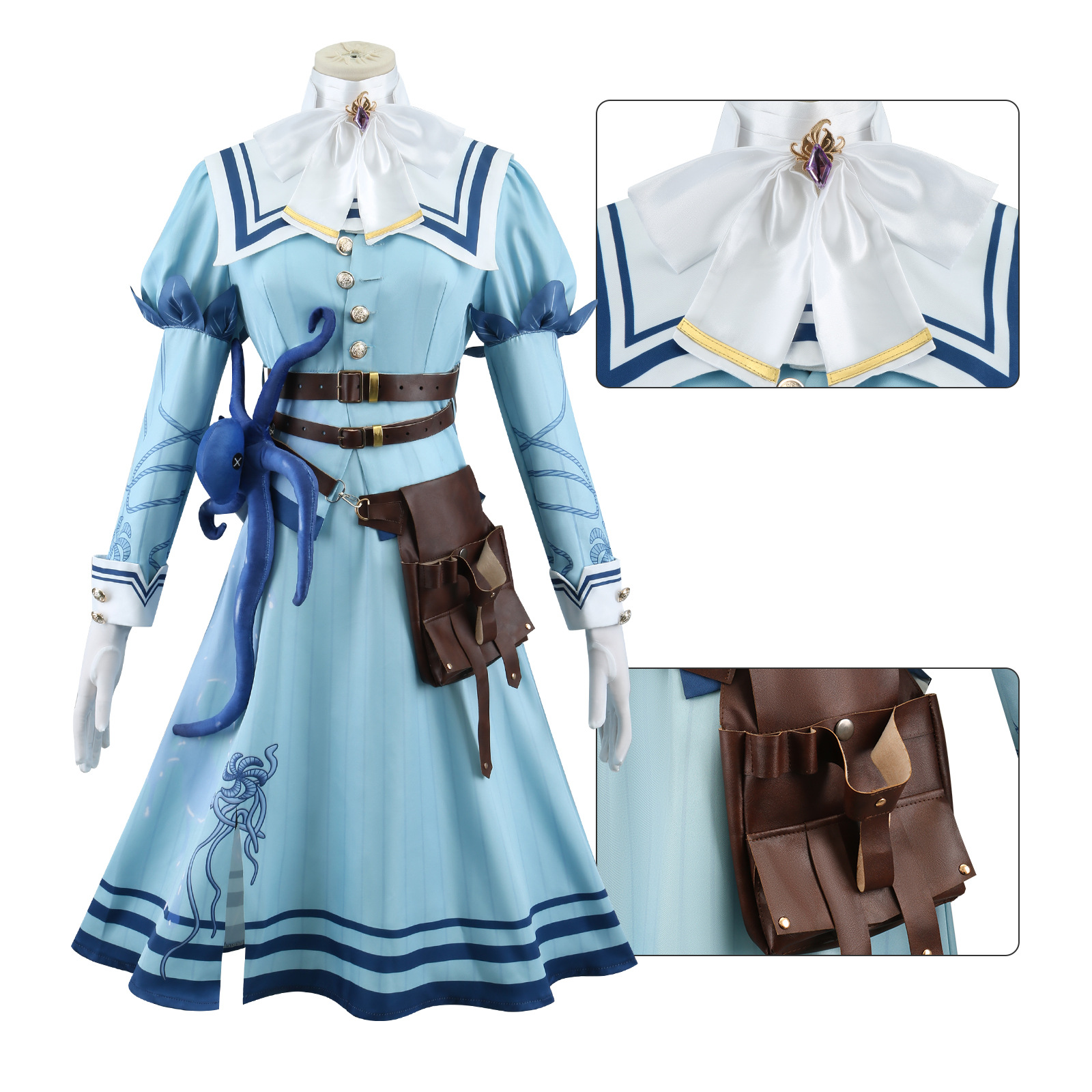 第五人格cos服表演医生永生花