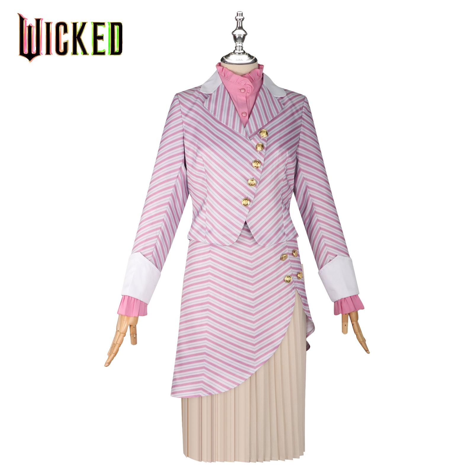 魔法坏女巫女主格琳达 Glinda cos服装全套万圣节女巫演出服cos服