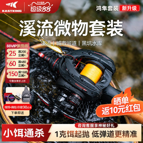 卡斯丁鸿隼pro路亚竿全套微物套