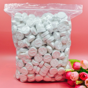 美容院面膜纸超薄压缩纯棉一次性纸膜钮扣面膜粒补水DIY鬼脸面罩