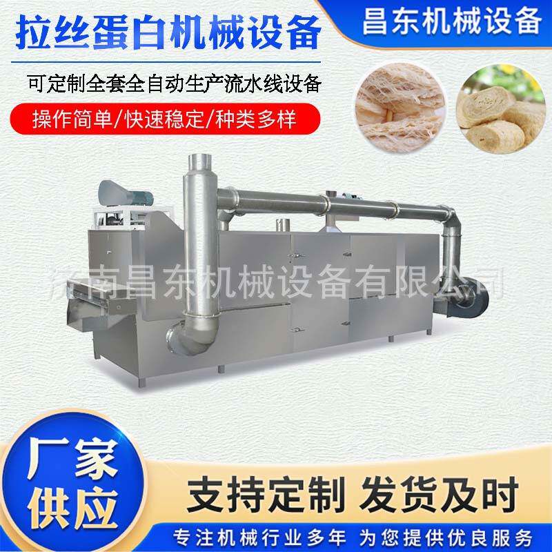 大豆拉丝蛋白生产线可做全套全自动生产流水线设备素肉生产设备