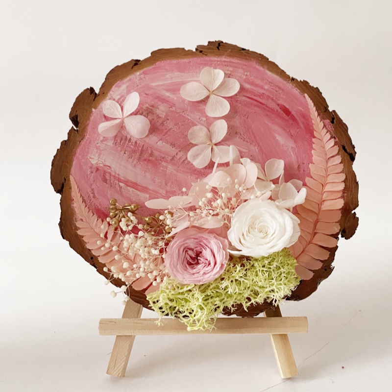 永生花家居摆件520diy礼物