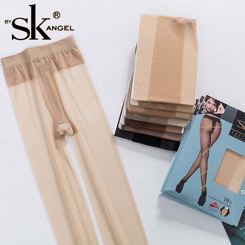 sk性感T裆超薄10D丝袜