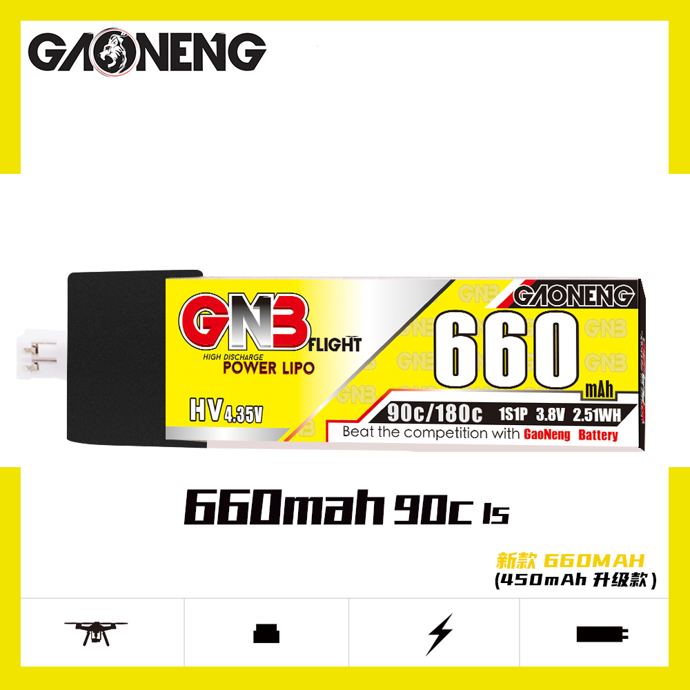 高能穿越机FPV模型锂电池GNB