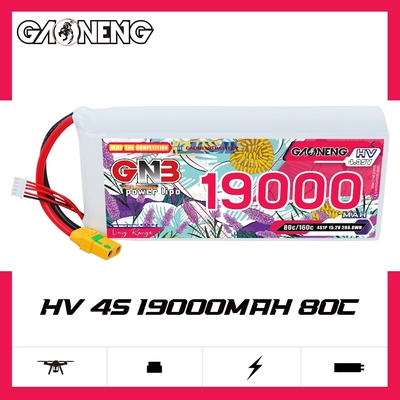 GNB高能19000mAh 4S 15.2V 80C HV遥控无人机聚合物锂电池FPV航模