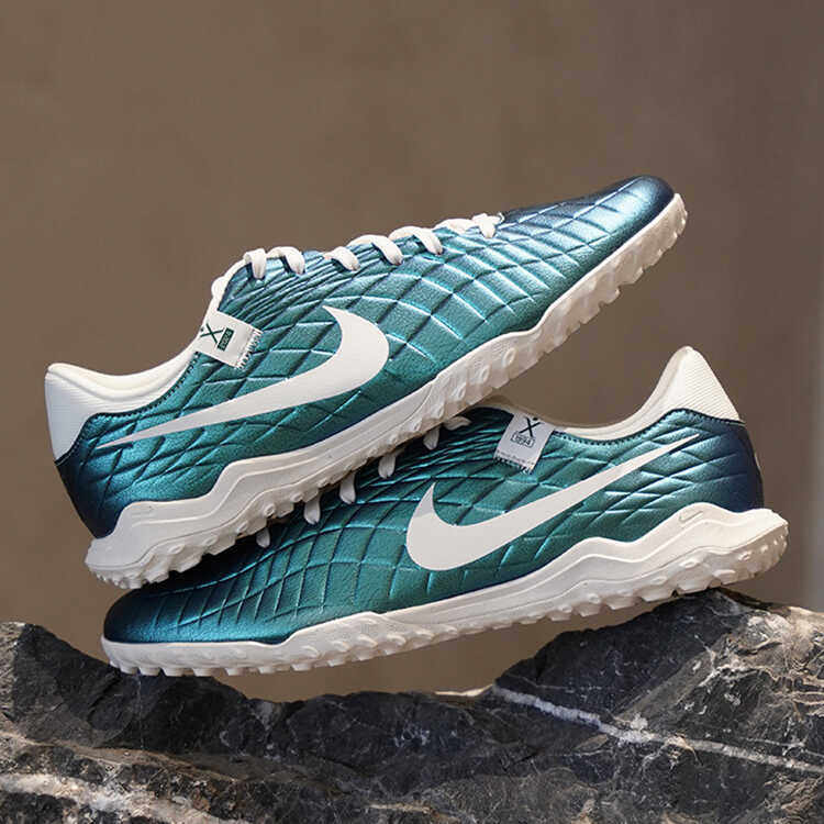 西域风暴 NIKE耐克Tiempo传奇10中端碎钉TF人草足球鞋FQ3245-300