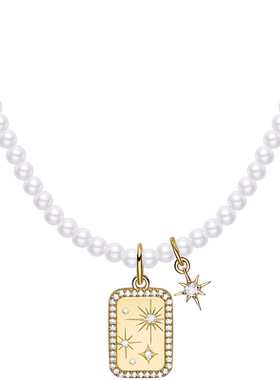 HEFANG何方许愿星光短项链优雅轻奢项链优雅百搭饰品生日礼物