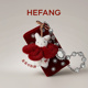 HEFANG何方珠宝闪闪兔挂件摆件轻奢高级配饰女生日礼物 新品