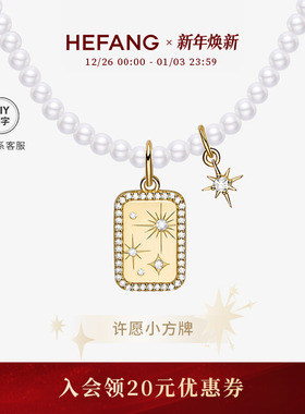 HEFANG何方许愿星光短项链优雅轻奢项链优雅百搭饰品生日礼物