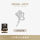 HEFANG何方珠宝优雅玫瑰胸针高级时尚 轻奢配饰女生日礼物