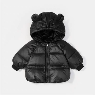 宝宝羽绒服轻薄2025新款儿童冬装外套短款男童女童棉衣冬季洋气潮