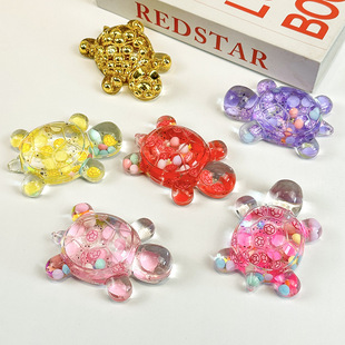 夜光流沙乌龟M豆小可爱摆件饰品巨无霸龟太爷创意手工桌面摆件