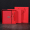 Red (hard box packaging)+pen refill metal pen gift bag