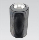 圆柱直筒牛眼轴承 重型牛眼轮 全螺纹万向球LW12万向滚珠 钢球轮