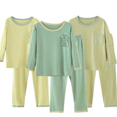 长袖薄款莫代尔秋衣秋裤春秋