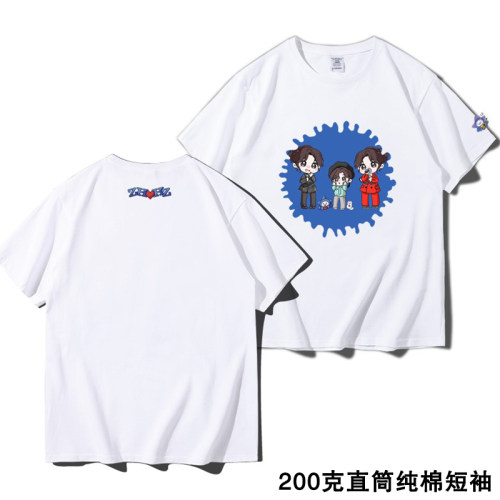 儿童亲子装短袖T恤全家福衣服
