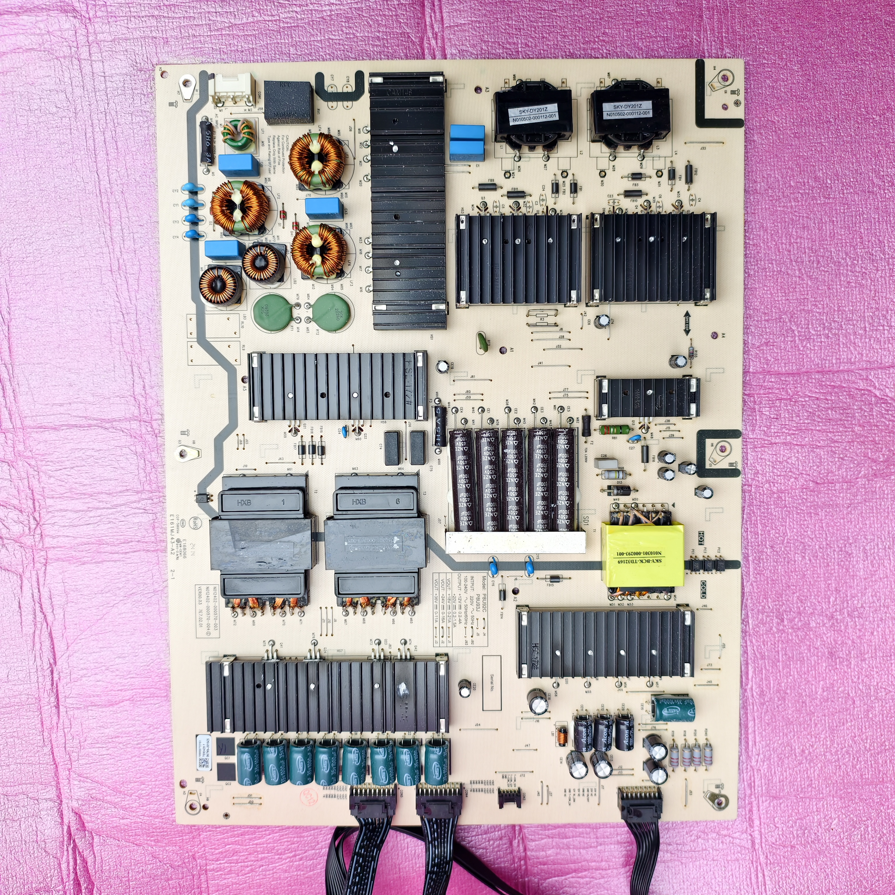 创维酷开100P60P 电源板P8U92C N012402-000570-003 编码0907906