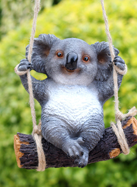 仿真考拉动物户外挂饰园林景观