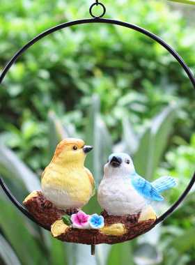 花园林动物仿真庭院美陈树上挂件