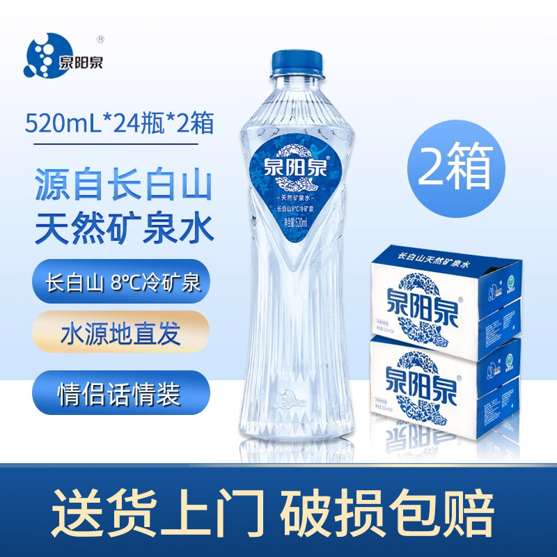 泉阳泉饮用水长白山天然矿泉水