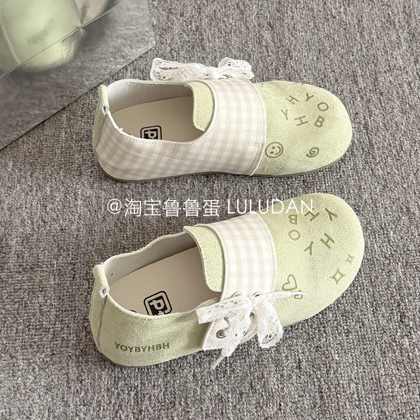 鲁鲁蛋 复古一脚蹬全包勃肯鞋2026新款女春季小白鞋百搭休闲单鞋,女鞋,勃肯鞋/软木鞋,淘宝优惠券,粉丝福利购,淘宝优惠卷