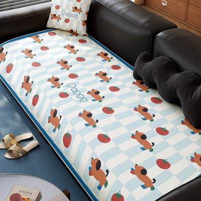 夏季凉感卡通沙发防滑坐垫