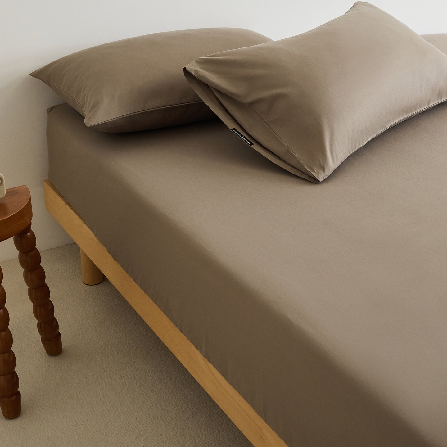 订制100支长绒棉磨毛全棉床笠