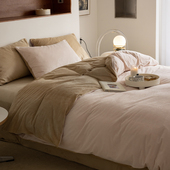 248 定做订制双拼纯色天鹅绒被套被罩150 229 230 215 220