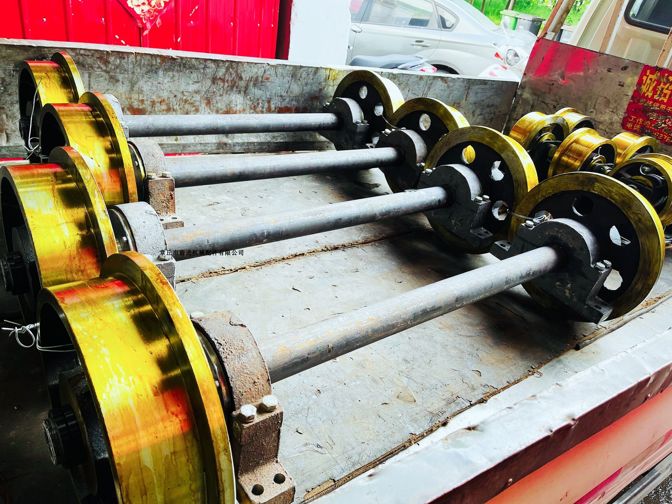 t型轮单边轮轨道轮重型h轨道轮火车轮高铁轮托轮地铁轮平轮车轮