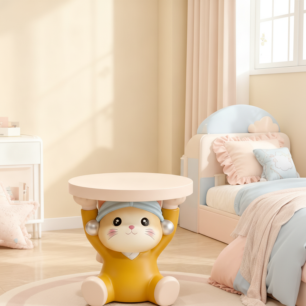 可爱卡通小熊落地摆件