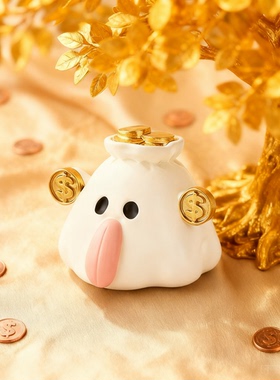 可爱卡通陶瓷存钱罐桌面摆件