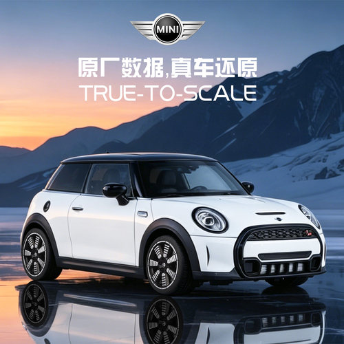 黑曼巴124宝马MINI合金车模