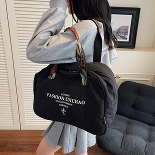 女士外出旅行包小轻便款时尚高颜值可上飞机小型短途行李袋手提包