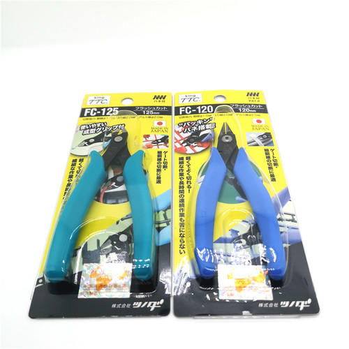 原装进口TTC钳子FC120工业级精密剪钳电子剪线钳斜嘴钳水口钳子