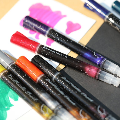 派通科学软头毛笔星空色