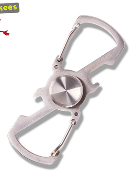 munkees路客指尖陀螺快挂户外登山钥匙扣水瓶背包挂钩开瓶器2520