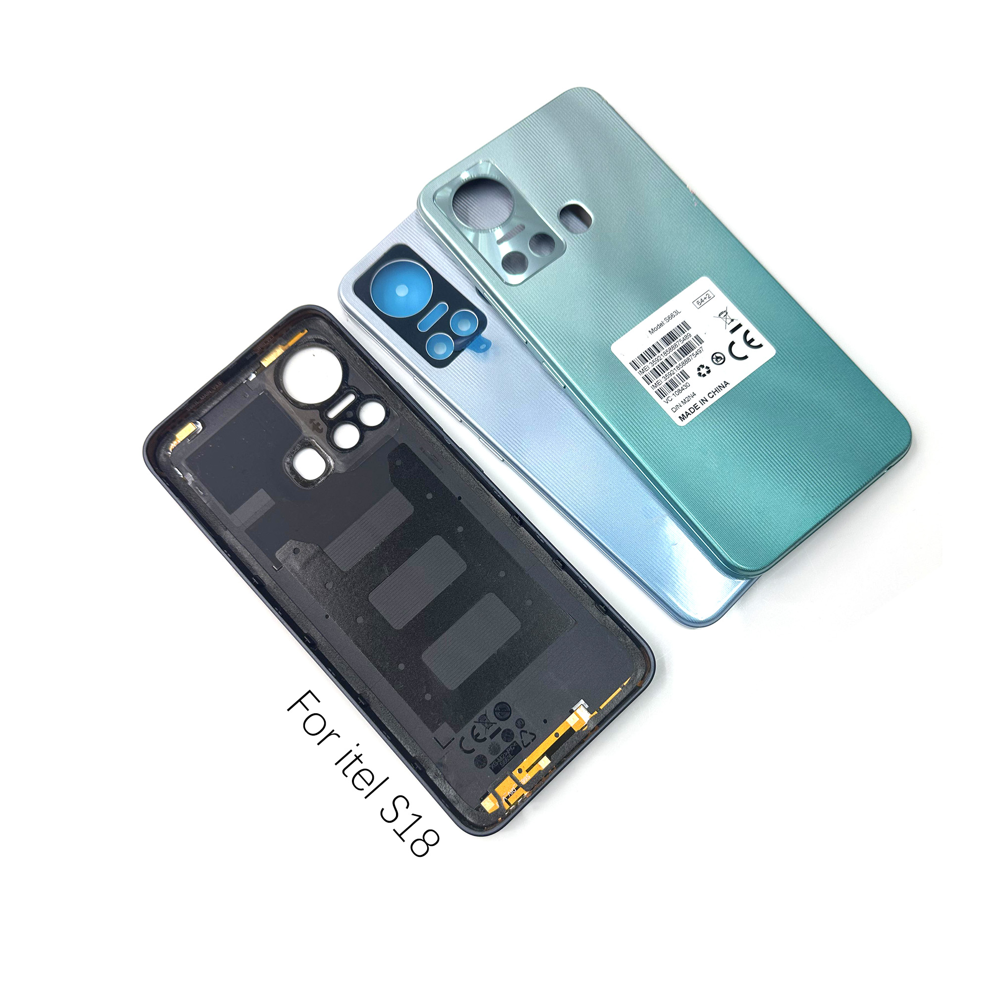 适用于传音Infinix itel S4 S5 S5Pro S18 S23后壳手机壳后盖