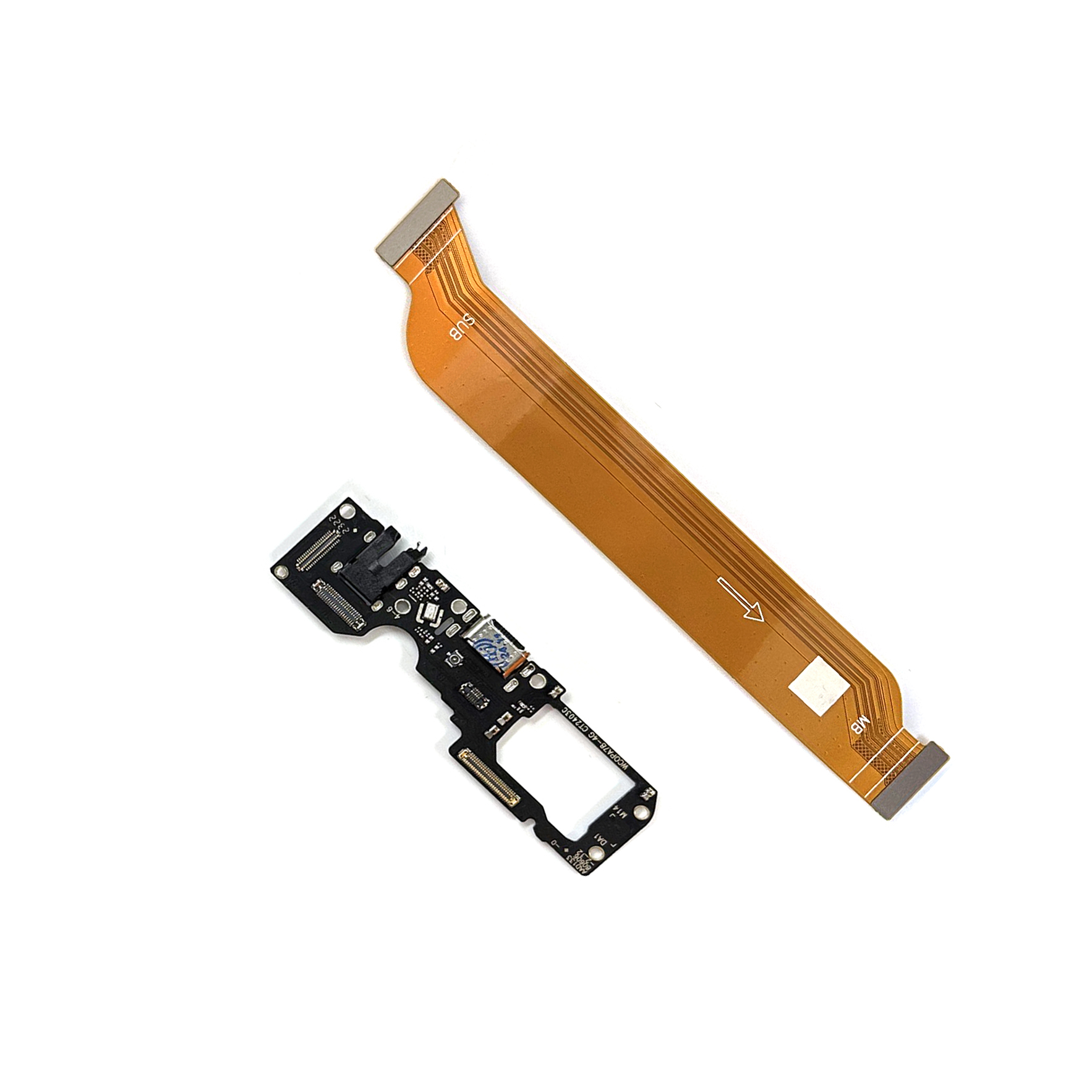 适用于Oppo A77 A78 A79 A83 A91 F15 尾插排线小板
