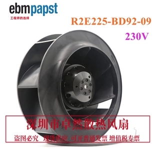 德国进口风机 230V BD92 R2E225