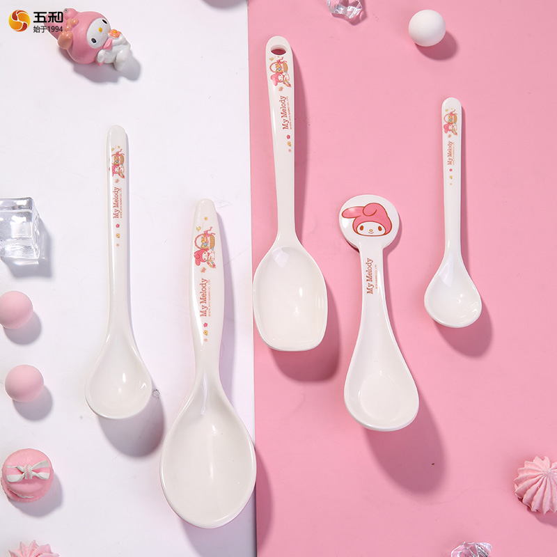 五和美乐蒂儿童勺子筷子正品