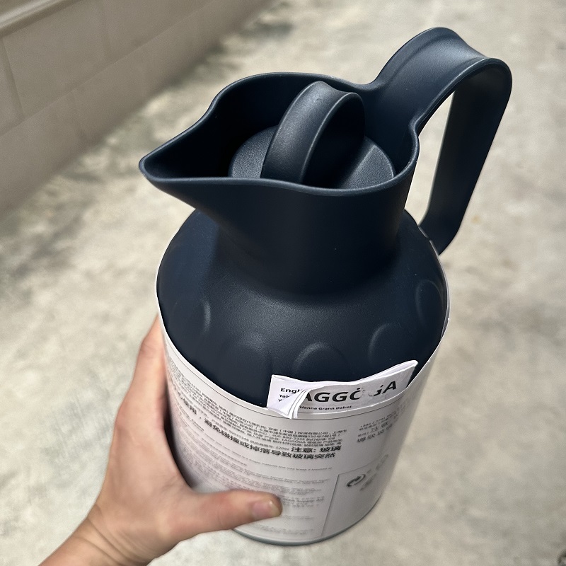 IKEA宜家塔格加保温瓶 1.6公升 玻璃胆保温瓶开水壶 大容量保温壶