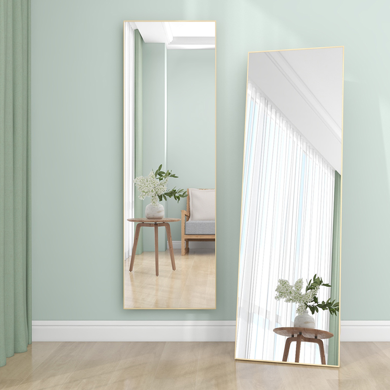 贴墙卧室立体全身镜穿衣镜