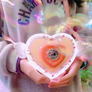 网红齿轮泡泡机全自动吹泡泡奶茶杯少女心国潮醒狮儿童男女孩玩具