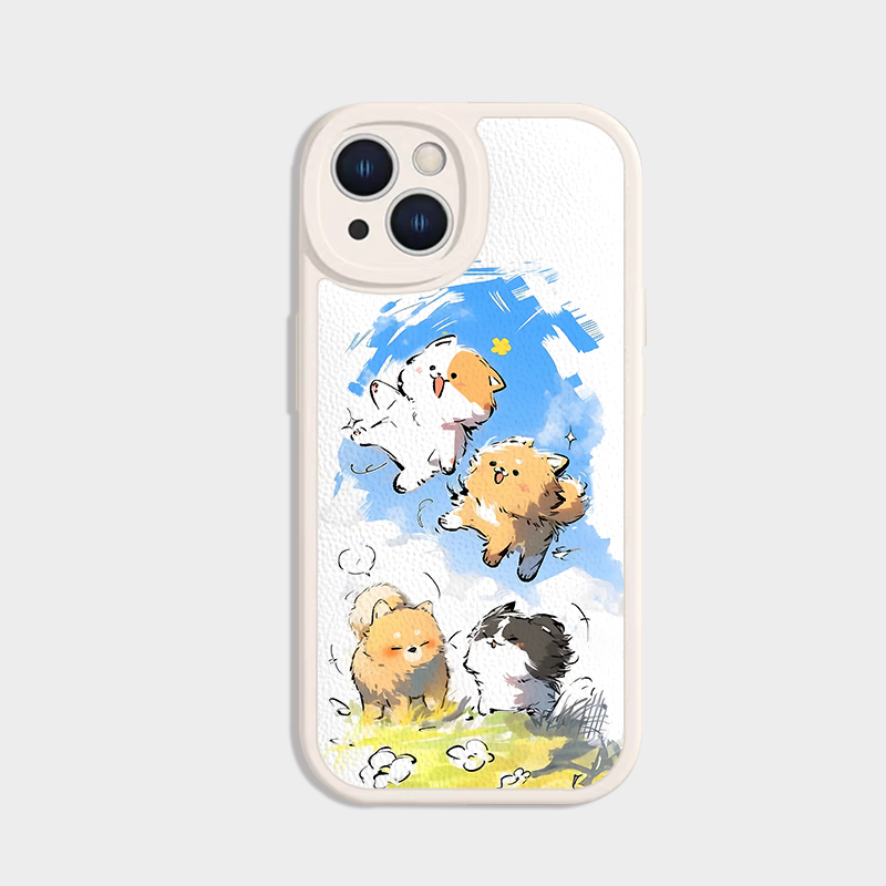 小狗趣味可爱韩国适用iPhone15promax苹果13小米14手机软壳opporeno华为mate60nova12p50e荣耀90vivoX100